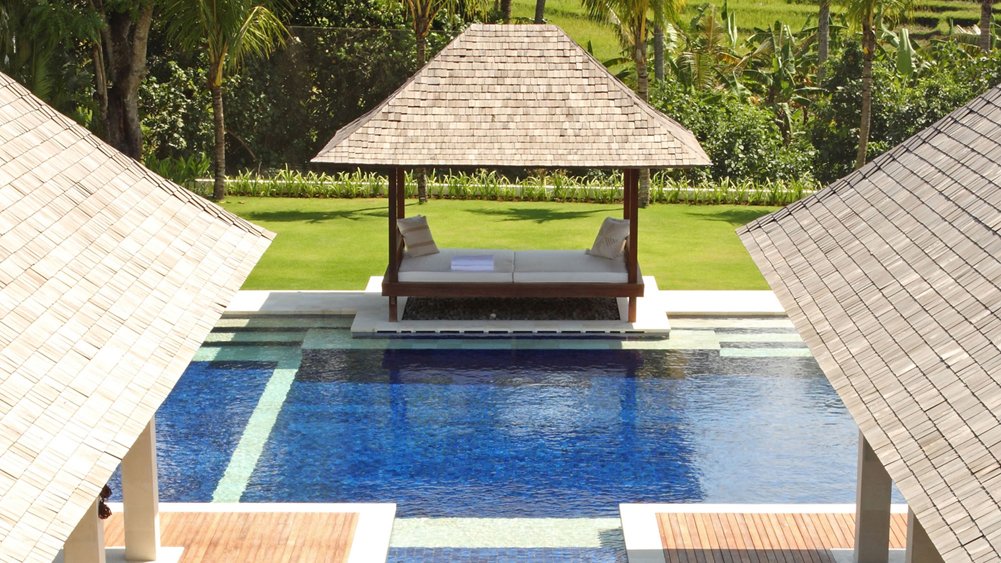 Villa Asante - Semi-aerial of pool